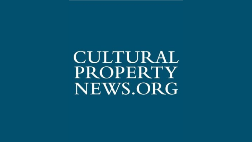 news logo cultural property news